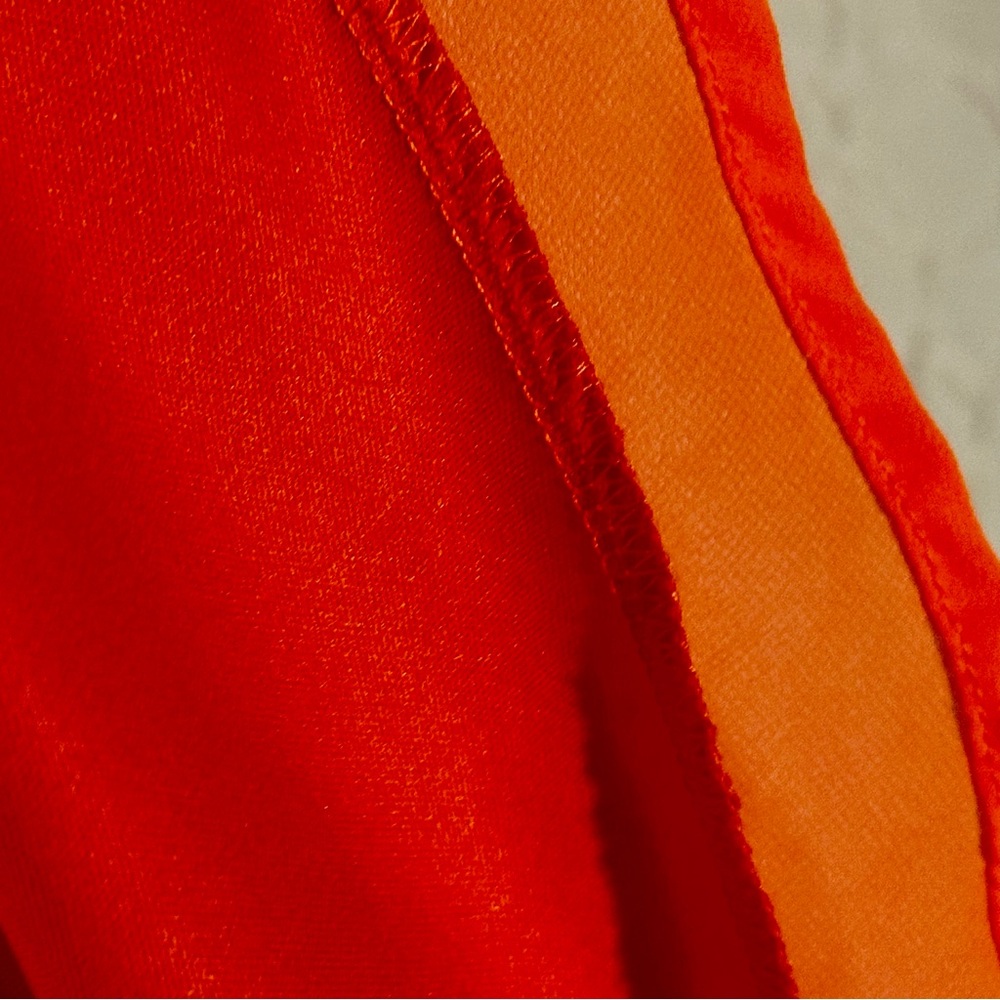 COPY - Lush Bright Orange Flowy Dress. NWT - Picture 5 of 8